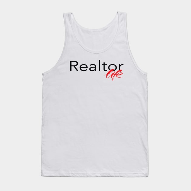 Realtor Life Tank Top by ProjectX23 Orange